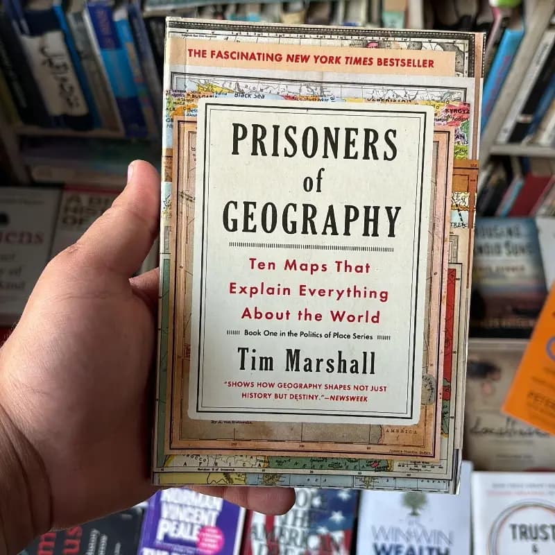Prisoners Of Geography Book By Tim  Marshall