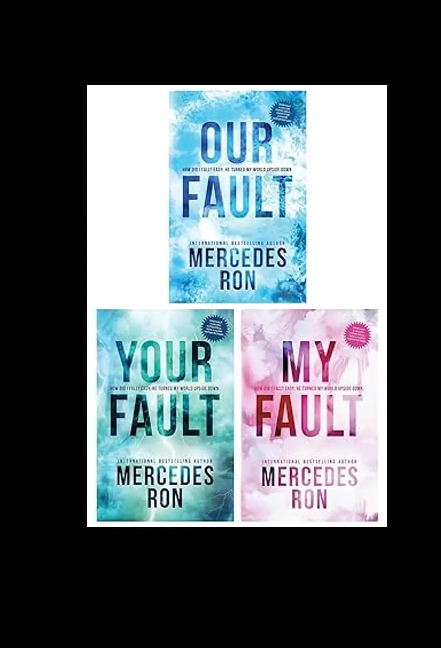 Your Fault , My Fault , Our Falt Set Of 3 Books By MERCEDES RON