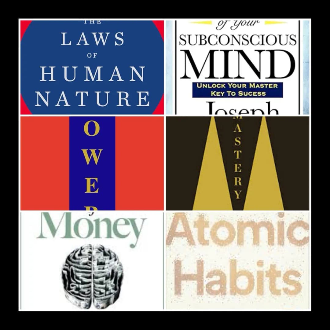 Set Of 6 Self Help Books By Tamaam.pk