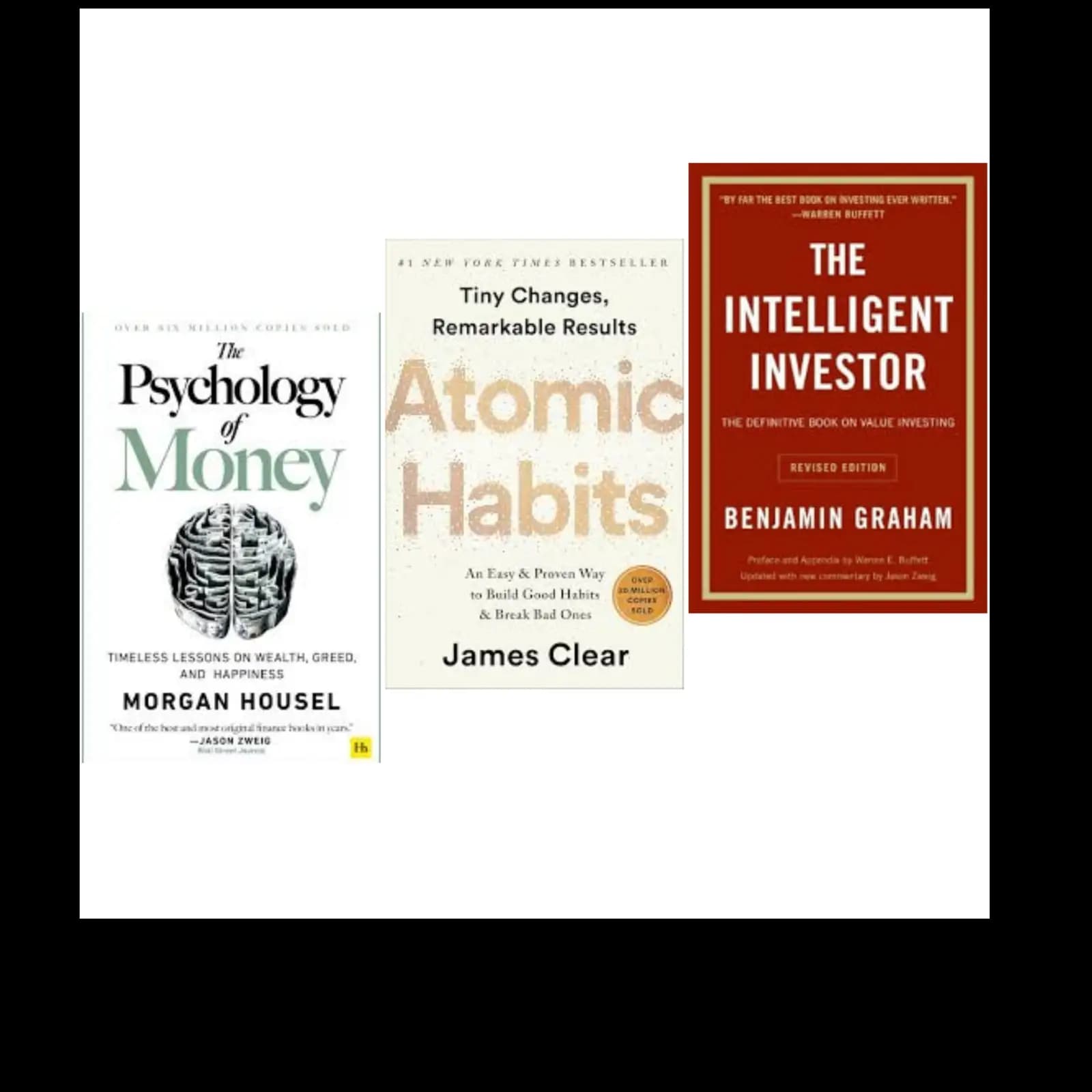 Set Of 3 Self Help Books A++ Quality